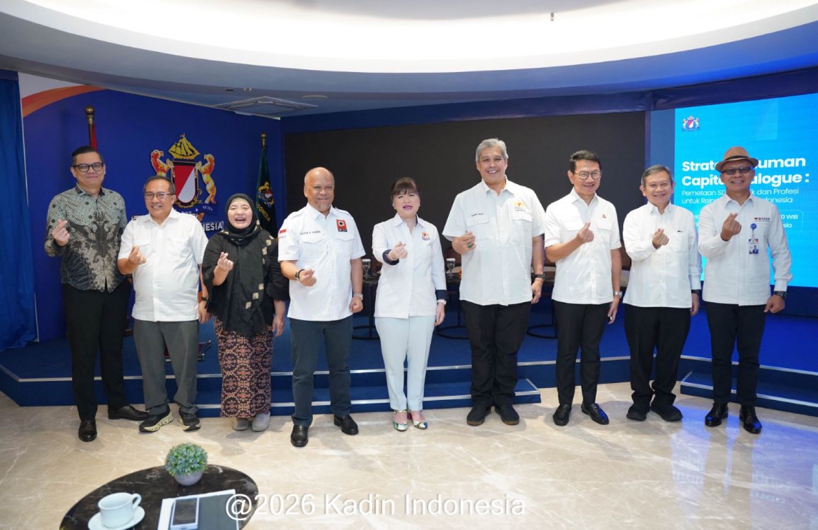 Kadin Petakan Kompetensi SDM Teknik Bersama BNSP dan Lembaga Sertifikasi