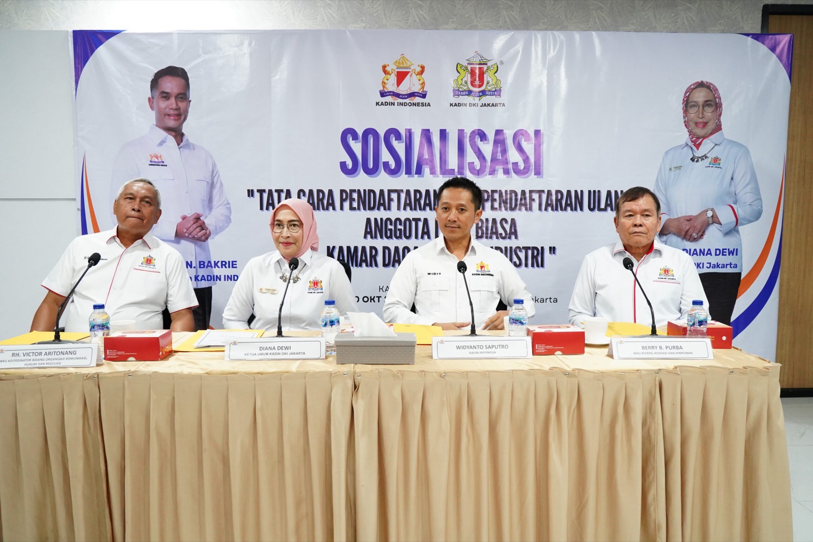 Kadin DKI Jakarta Sosialisasikan Tata Cara Pendaftaran Anggota Luar Biasa