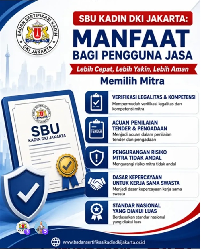 Manfaat Sertifikasi Kadin DKI Jakarta bagi Pengguna Jasa