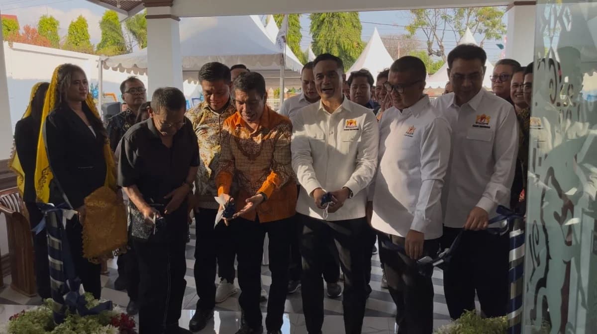 Ketum Kadin Indonesia Anindya Bakrie Resmikan Kantor Baru Kadin Sulteng