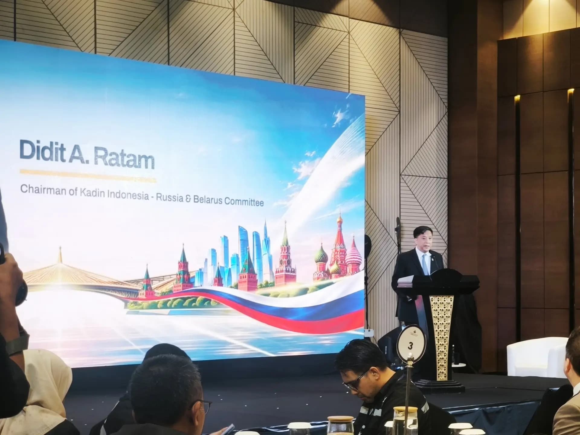 Kadin Indonesia Gelar Forum Bisnis, Bidik Penggandaan Perdagangan dengan Rusia