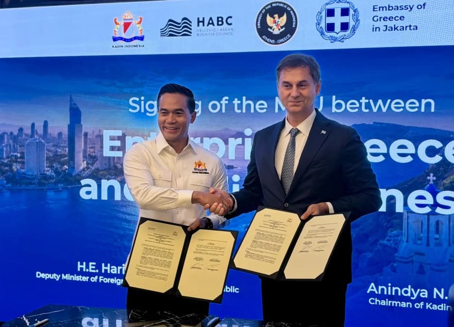 Kadin Indonesia Dorong Perdagangan Bilateral dengan Yunani Capai US$ 1 Miliar pada 2030