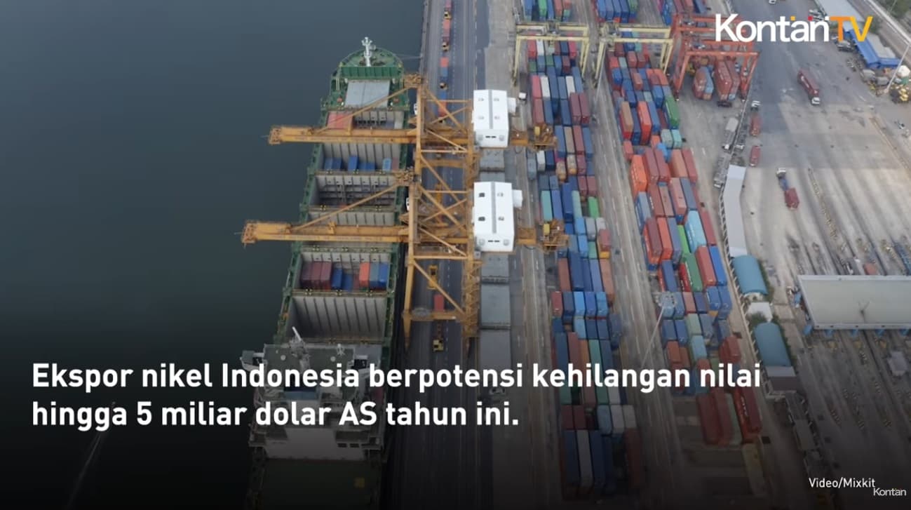 Kadin: Bukan 5 Juta Ton, Nilai Ekspor Nikel Berpotensi Hilang US$5 Miliar