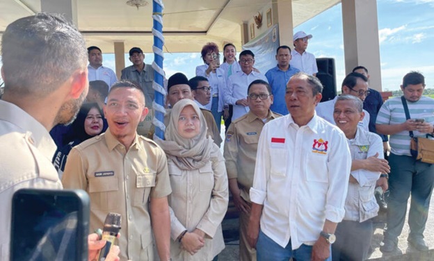 Kadin Indonesia Bantu Pupuk Organik untuk 80 Hektare Sawah Petani di Lebak